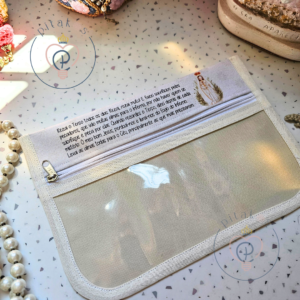 Necessaire com visor transparente - Nossa Senhora de Fátima
