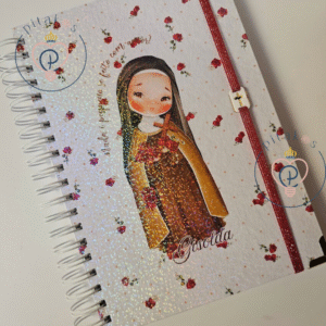 Caderno Santa Teresinha - tamanho universitário