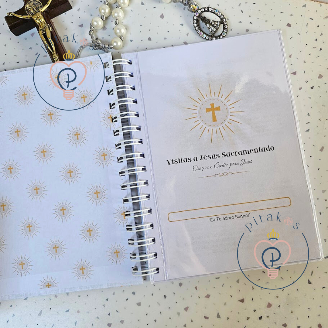 Caderno de visitas ao Santíssimo Sacramento - Imagem 7