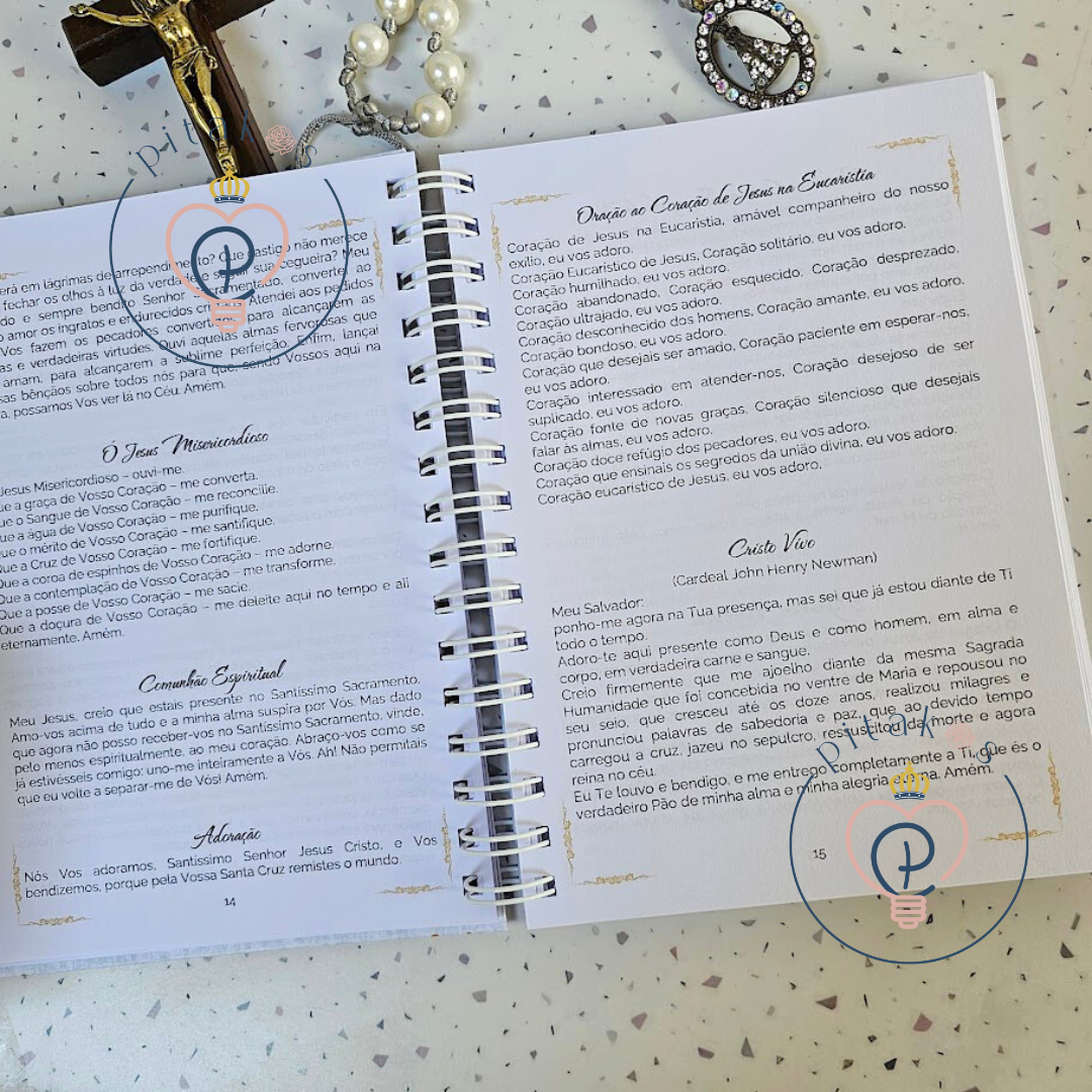 Caderno de visitas ao Santíssimo Sacramento - Imagem 4