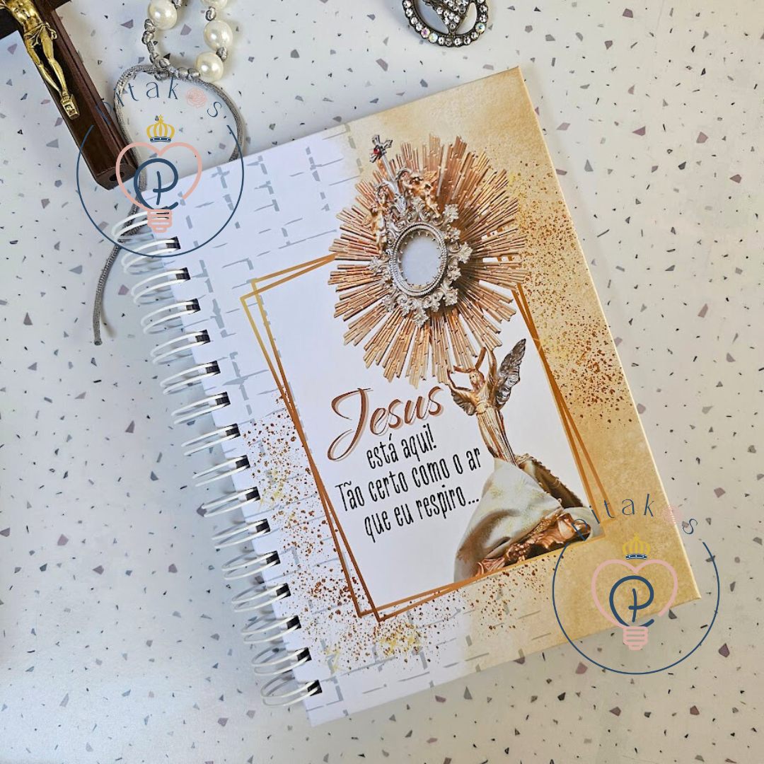 Caderno de visitas ao Santíssimo Sacramento - Imagem 2