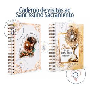 Caderno de visitas ao Santíssimo Sacramento