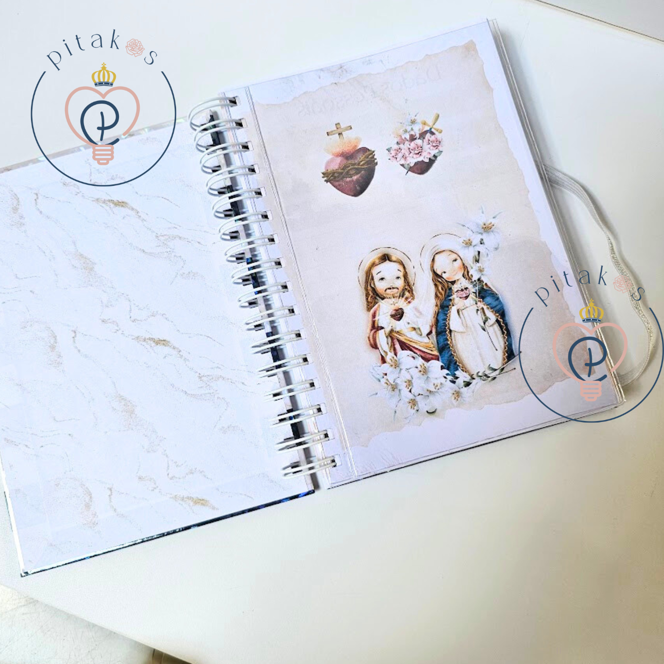 Caderno Sagrado Coração de Jesus e Imaculado Coração de Maria - Imagem 2
