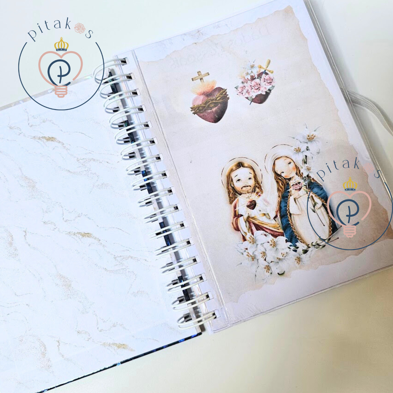 Caderno Sagrado Coração de Jesus e Imaculado Coração de Maria - Imagem 3