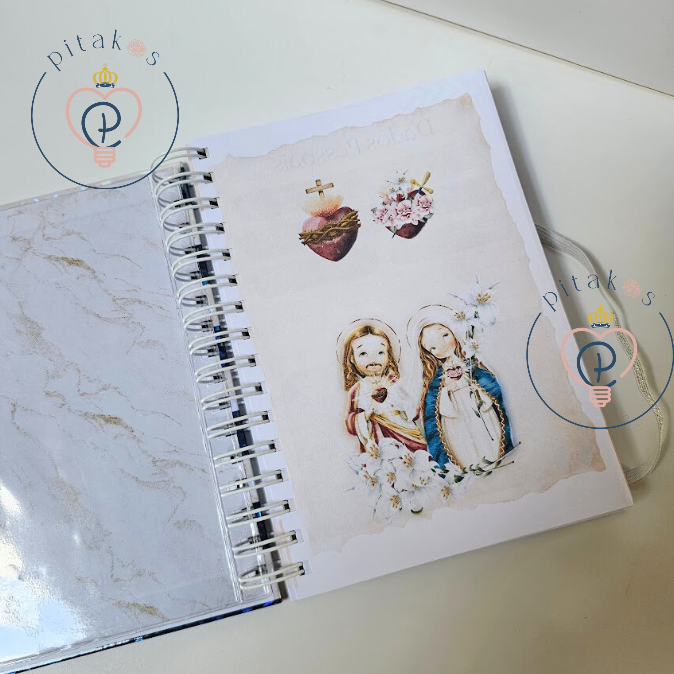 Caderno Sagrado Coração de Jesus e Imaculado Coração de Maria - Imagem 4