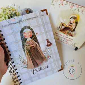 Caderno tamanho A5 - Santa Teresa D'Ávila