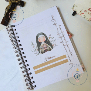 Caderno tamanho A5 - Santa Teresa D'Ávila
