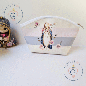 Necessaire pastel - Imaculado Coração de Maria