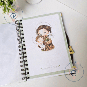 Caderno tamanho A5 - São José