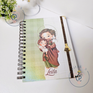 Caderno tamanho A5 - São José