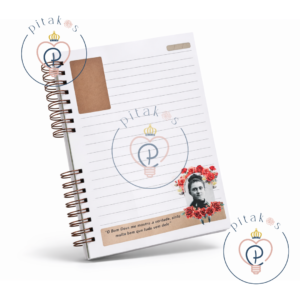 Caderno A5 ou universitário - Santa Teresinha versão tradicional