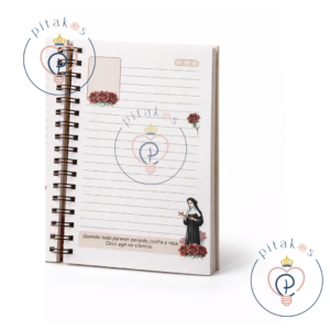 Caderno A5 - Santa Rita