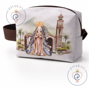 Necessaire box G com alça - Nossa Senhora Aparecida