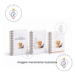 Livro encadernado para Primeira Comunhão