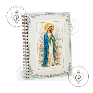 Caderno flores de Maria