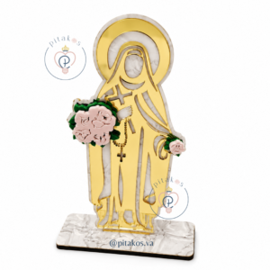 Santa Teresinha em acrílico