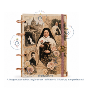 Fichário Católico A5 | Santa Teresinha – 200 Páginas