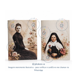 Card e Livrinho Novena e Tríduo de Santa Teresinha | Produto Físico