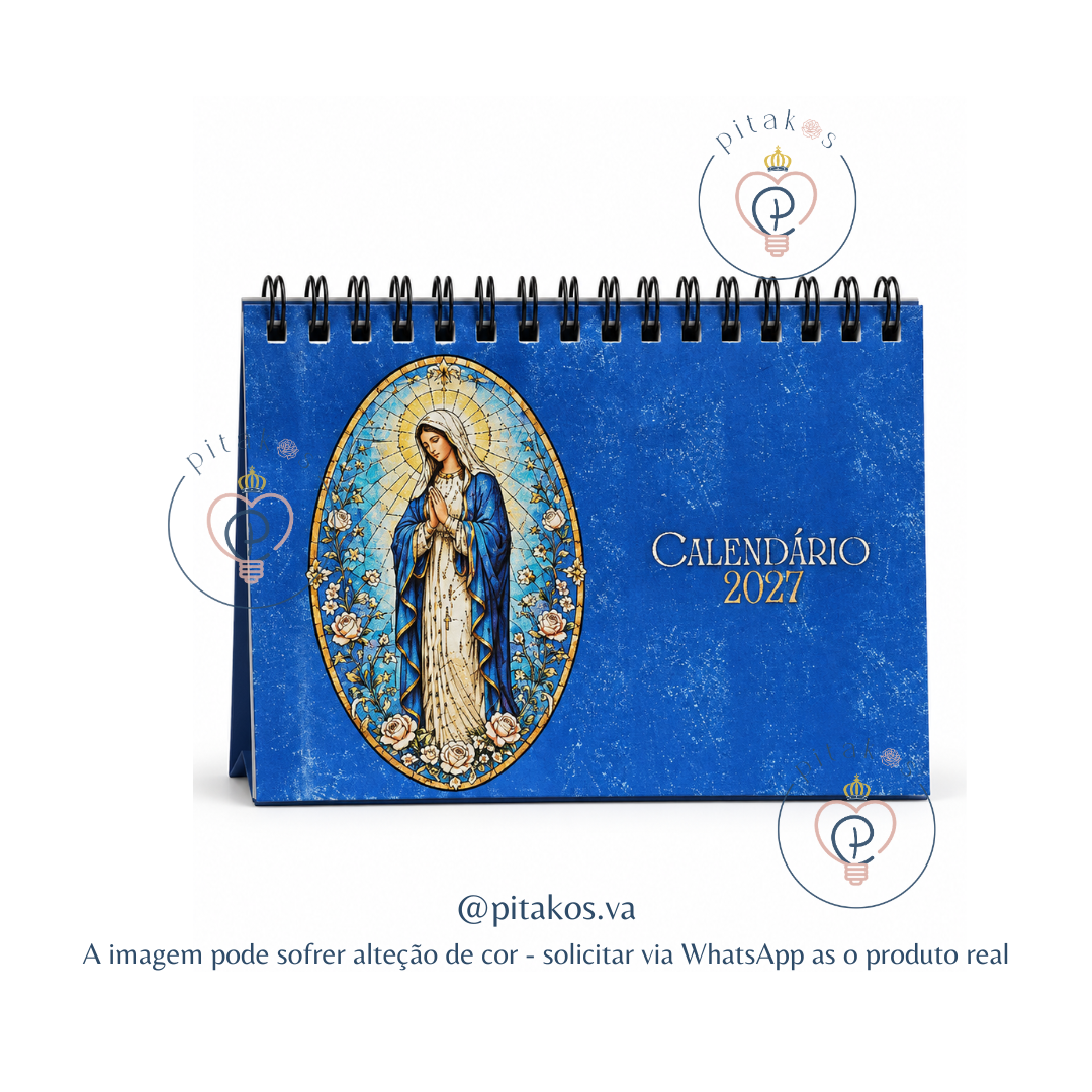 Calendário A5 2027 | Coleção Catedral | Pitakos - Imagem 5