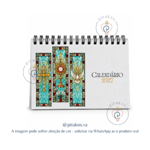Calendário A5 2027 | Coleção Catedral | Pitakos