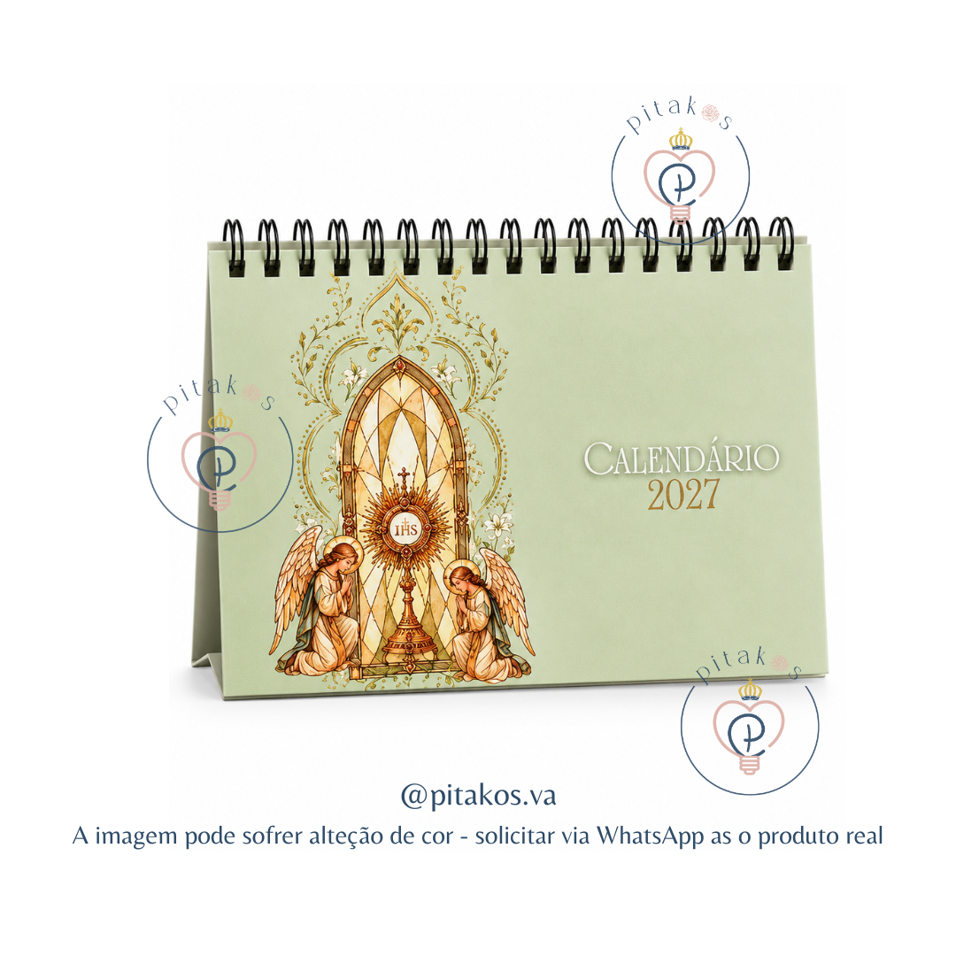 Calendário A5 2027 | Coleção Catedral | Pitakos - Imagem 3