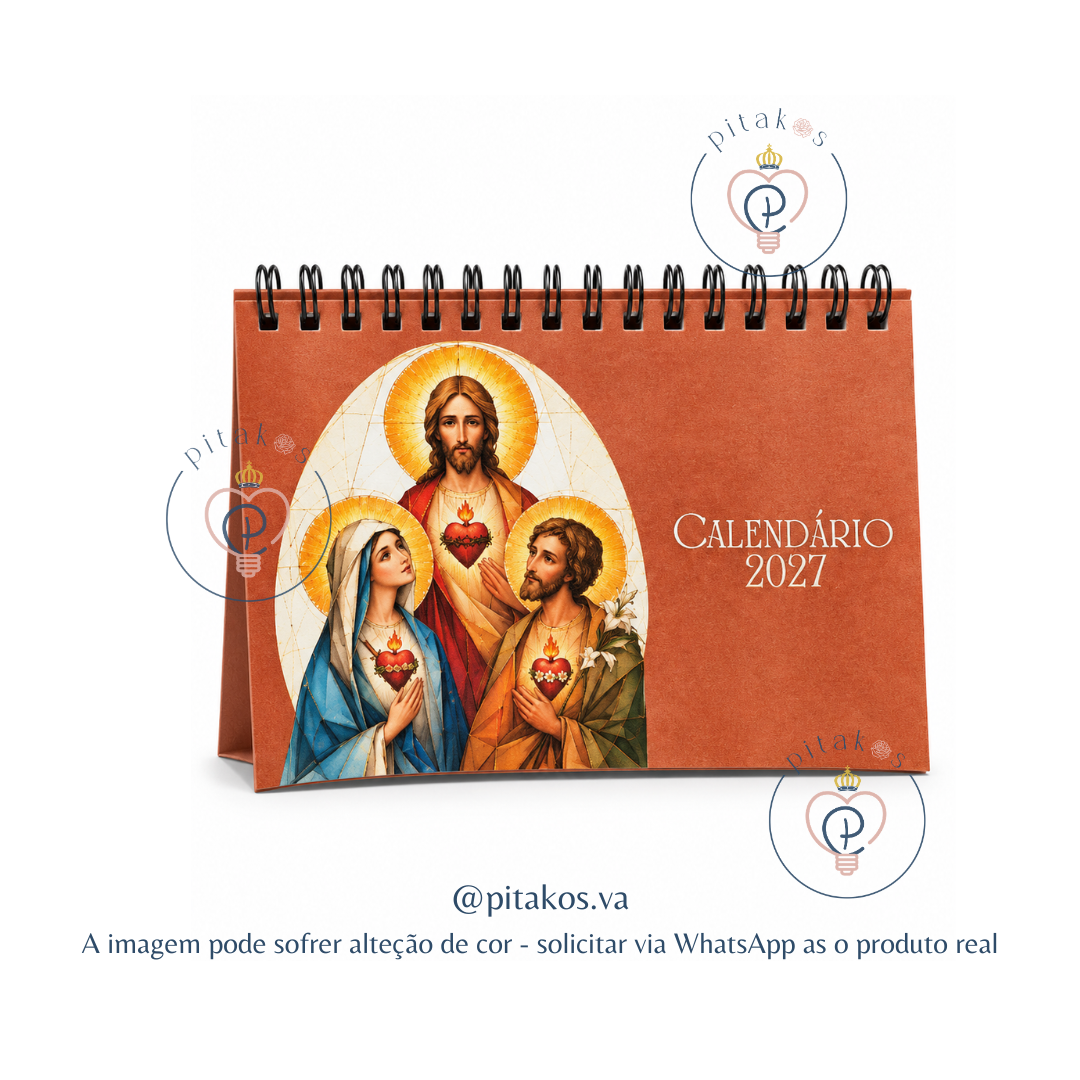 Calendário A5 2027 | Coleção Catedral | Pitakos - Imagem 4