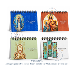 Calendário A5 2027 | Coleção Catedral | Pitakos